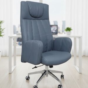 كرسي مدير جلد عالى  مستورد  موديل سمايل