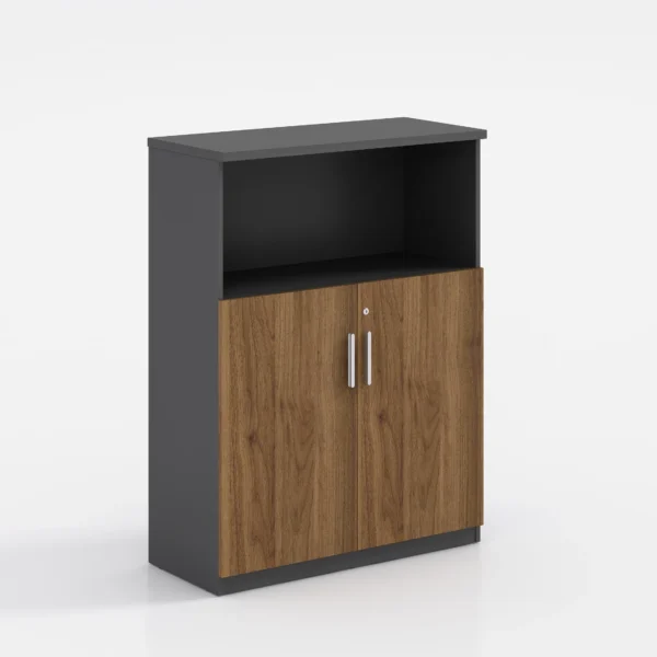 ⁦مكتبة  ملفات مقاس  120*80*40  MDF  كود GLS 031⁩ - الصورة ⁦2⁩