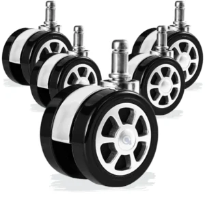 طقم  عجل  كراسى  مكتب 5 قطع لون موديل  مرسيدس