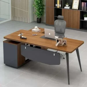 مكتب مدير  خشب فى معدن كود GLD 0066