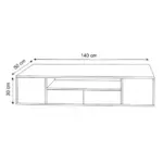 ⁦وحدة تلفزيون كود GLTV008⁩ - الصورة ⁦4⁩