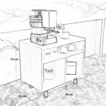 ⁦كوفي كورنر GLCOC 003⁩ - الصورة ⁦3⁩