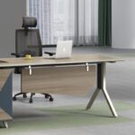 ⁦مكتب مدير خشب فى معدن كود GLD 0069⁩ - الصورة ⁦4⁩