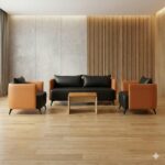 طقم انترية جلد مكتبى كود GL B-33