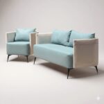 ⁦طقم انترية جلد مكتبى كود GL B-33⁩ - الصورة ⁦4⁩