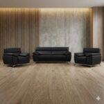 ⁦طقم انترية استقبال جلد GLMS -300-M67⁩ - الصورة ⁦3⁩