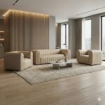 طقم انترية جلد مكتبى كود GL B-32