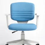 رودي كرسي مكتب طبي مودرن جلد متحرك فريم ابيض