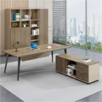 ⁦مكتب كمبيوتر خشب فى معدن كود GLD 0062⁩ - الصورة ⁦5⁩