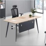 ⁦مكتب كمبيوتر خشب فى معدن كود GLD 0065⁩ - الصورة ⁦3⁩