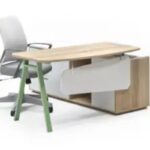 مكتب مدير خشب فى معدن كود GLD 0070