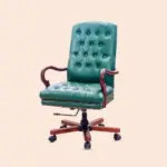 ⁦كرسى مكتب مدير جلد كلاسيك عالى CHGL54⁩ - الصورة ⁦2⁩