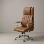 كرسى مكتب مدير جلد مستورد عالى ( CHGL75(Majestic