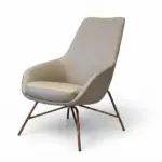 كرسى مكتبى جلد انتظار كود B-83