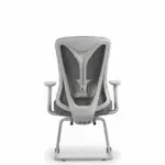 ⁦كرسى مكتبى انتظار كود CHGL Z-E2301H -B-W⁩ - الصورة ⁦3⁩