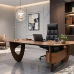 ⁦جولد  102 مكتب تنفيذى فاخر  موردن ذات تصميم  هندسى  رائع⁩ - الصورة ⁦2⁩
