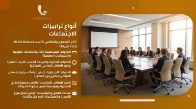 انواع ترابيزة اجتماعات